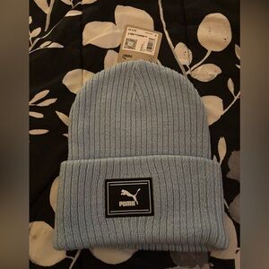 Puma Sky Blue Knit Hat